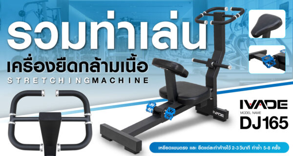 เก้าอี้ยืดกล้ามเนื้อ ​DJ165 (Commercial Grade) - Image 4